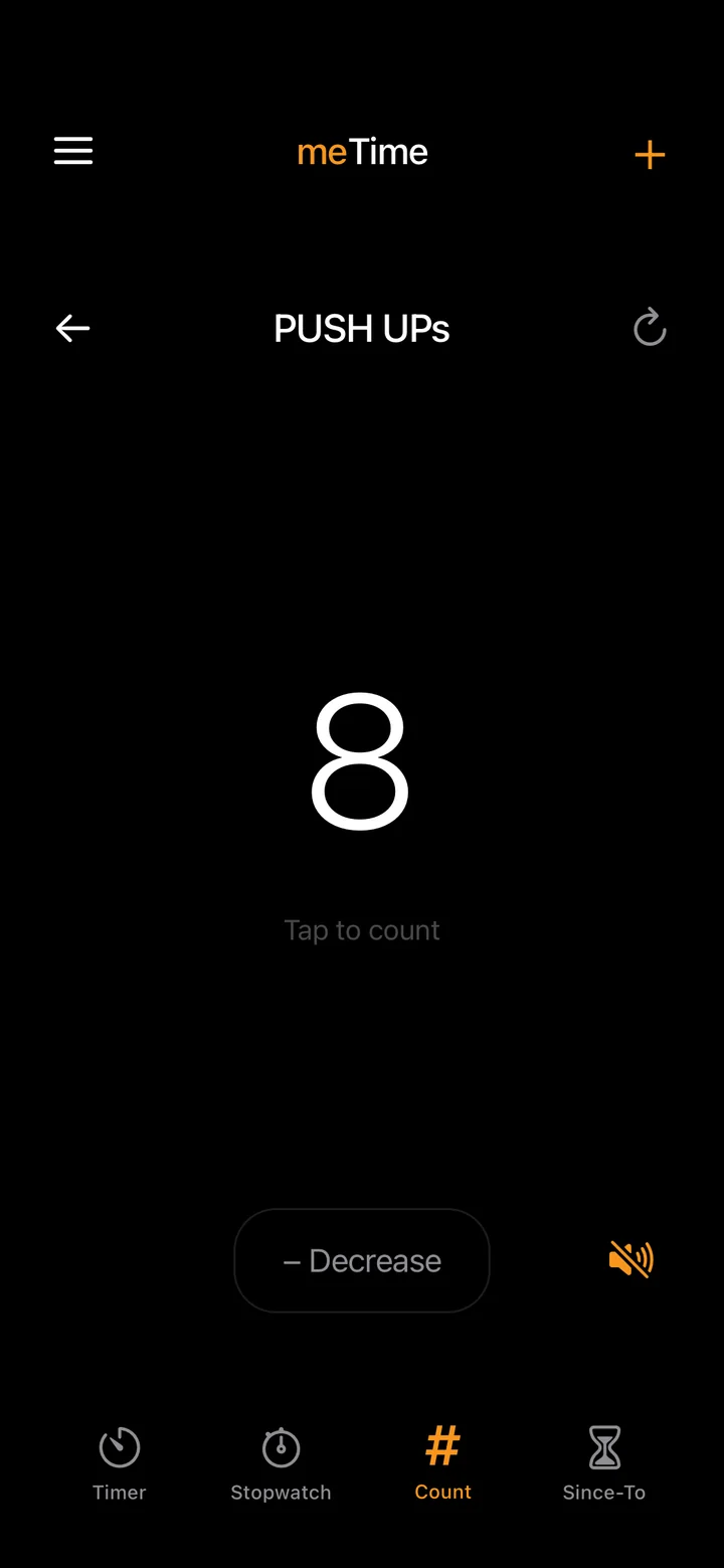 A push-up counter